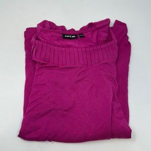 Apt. 9 womens XL pink short sleeve shirt